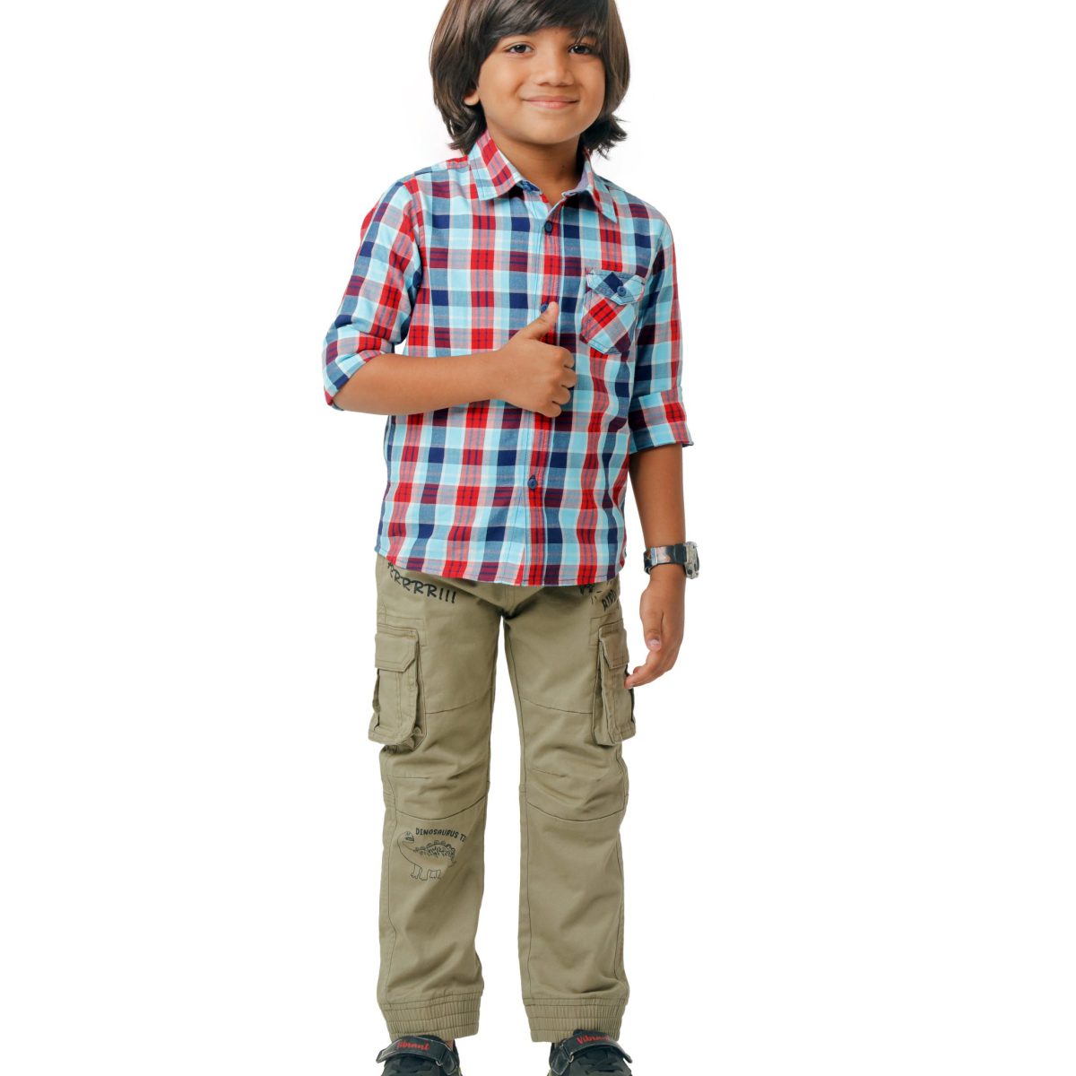 Long Sleeve Shirt and Long Twill Cargo Pant