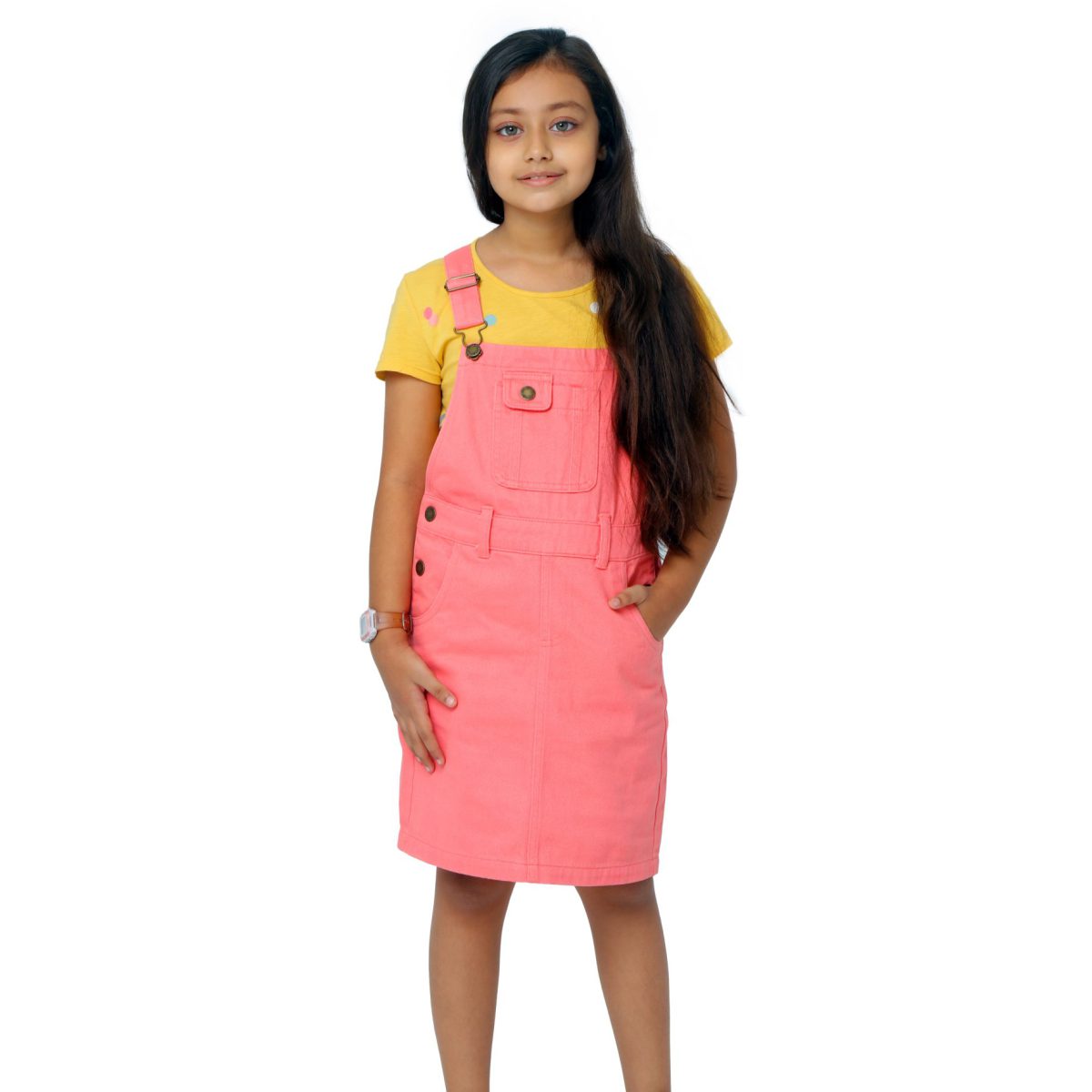 Overdyed Overall Dress