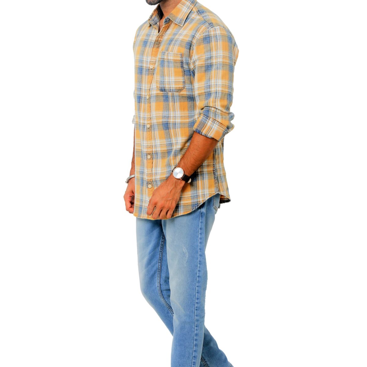 Long sleeve shirt and Denim Long Pant