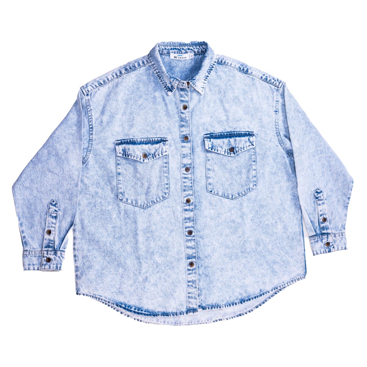 Long sleeve With double pocket Shirt