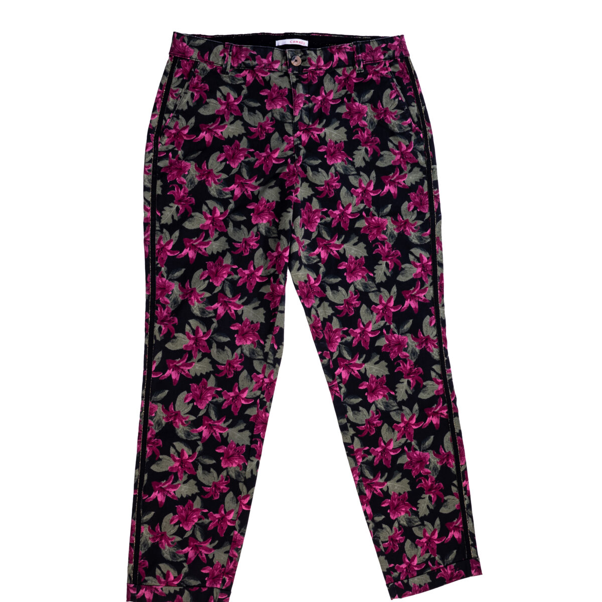 Ladies Printed Chino Pant